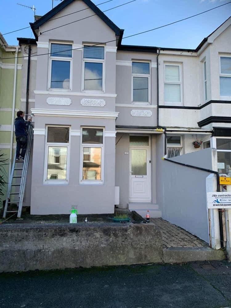 Completed roof replacement project in St Austell