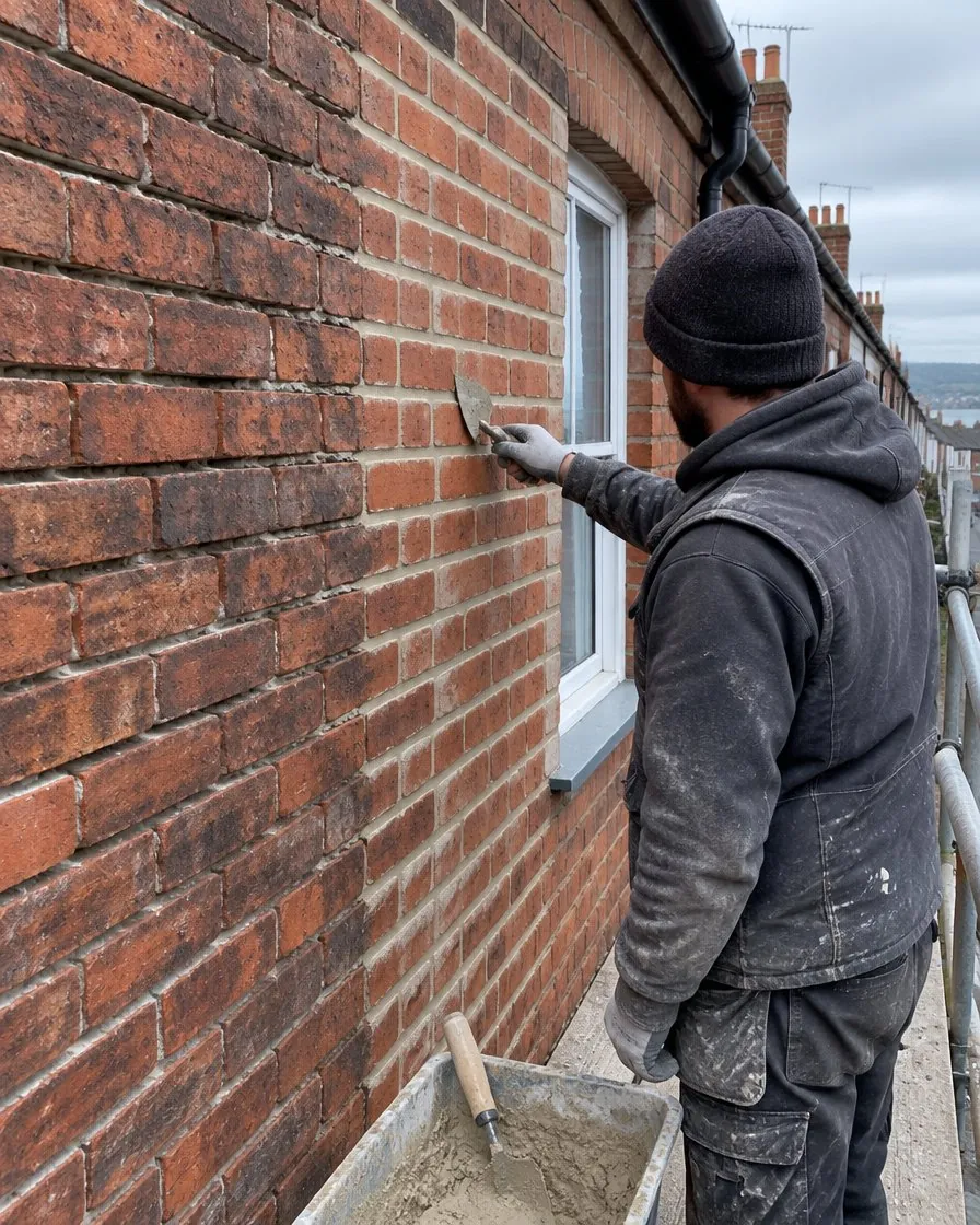 Brickwork and repointing in St Austell