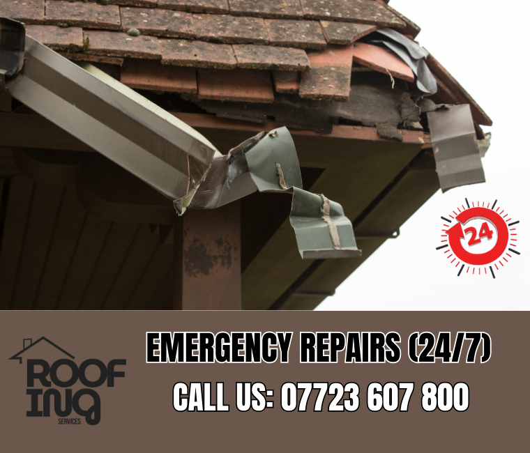 24/7 emergency roof repairs across St Austell