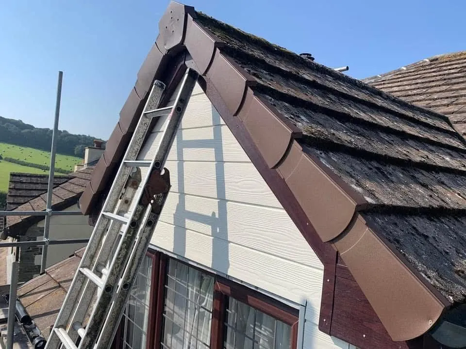 New fascias, bargeboards and guttering in St Austell
