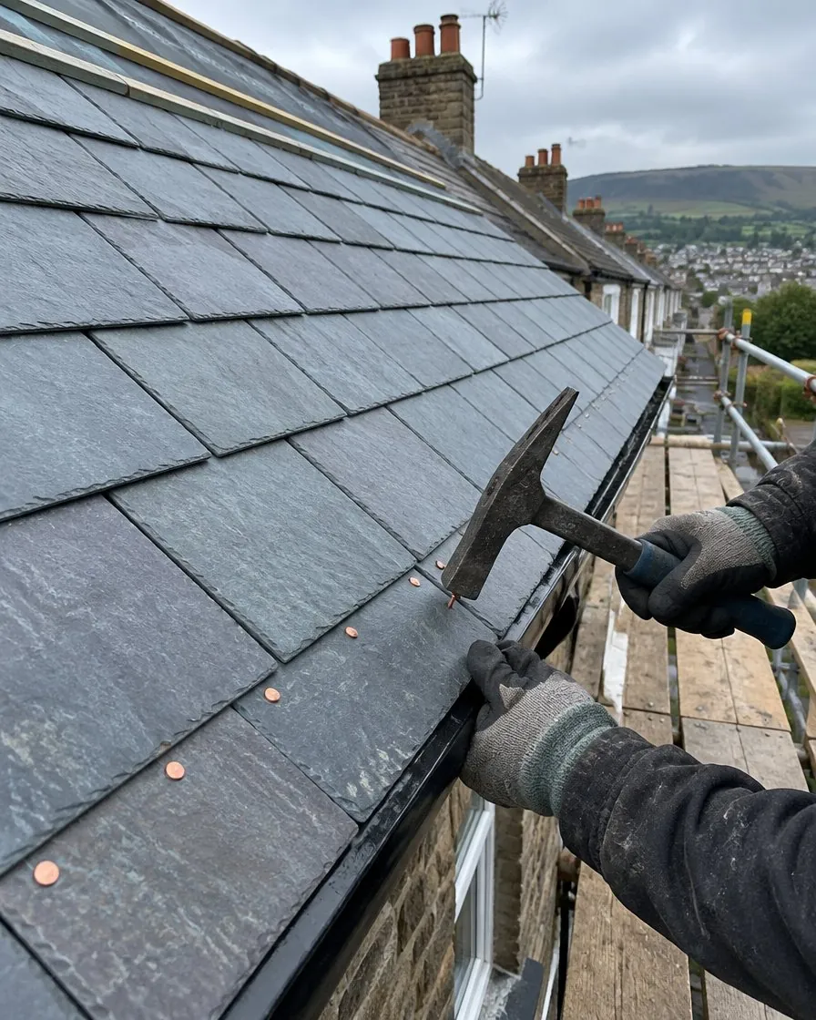 Slate roofing in St Austell
